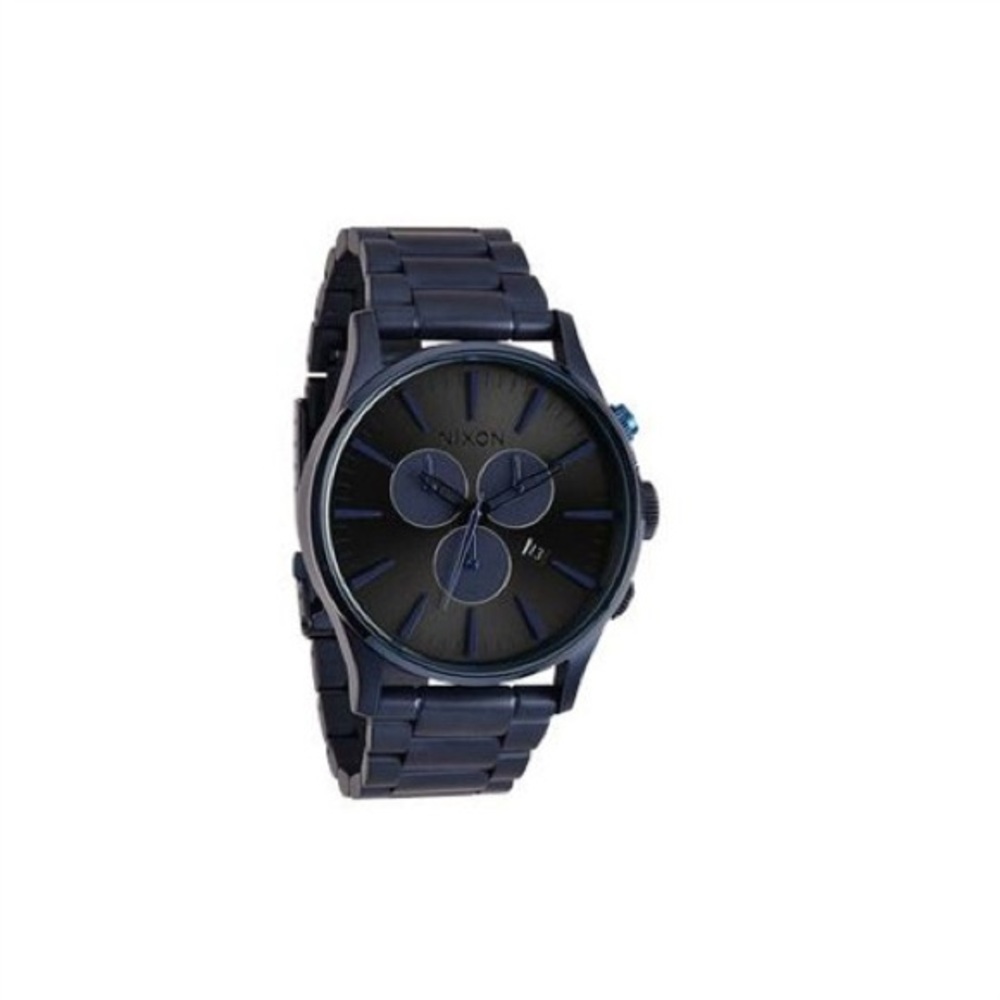 Nixon Men's Sentry Chrono Deep Blue Watch